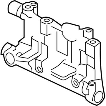 Nissan 14715-EZ40A Bracket-EGR Cooler