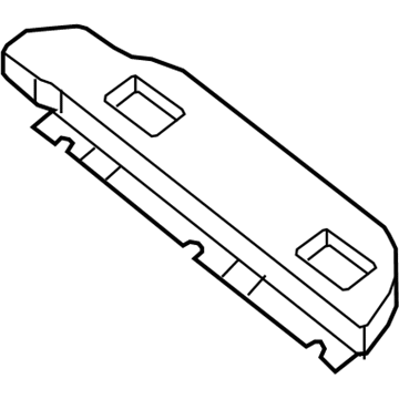 Nissan 84907-3JA0A Finisher Assy-Luggage Floor,LH