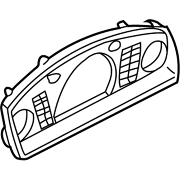 Nissan 24812-4M770 Housing-Meter Combination,Upper