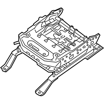 Nissan 87301-5AB2A Frame Assy-Cushion,Front Seat RH