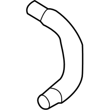 Nissan 92412-3NA0A Hose-Heater, Outlet B