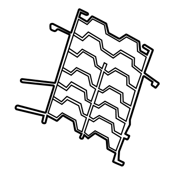 Nissan 87691-6TA1A LUMBER UNIT-SEAT