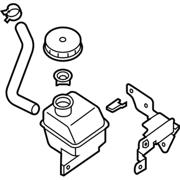 Nissan 46090-CK000 Tank-Oil Reservoir