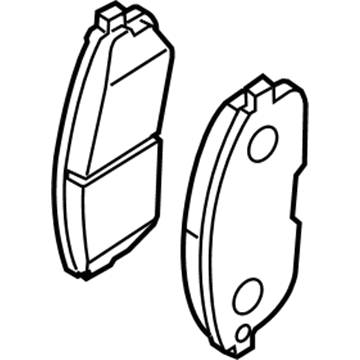 Nissan D1060-4BT0C Pad Kit - Disc Brake