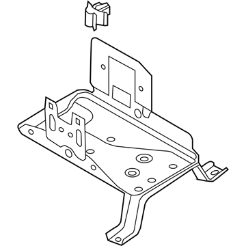 Nissan 64860-3NA0A Bracket Assembly-Battery Mounting