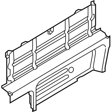 Nissan 84910-1GR0A Finisher Assy-Trunk,Front