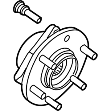 Nissan Frontier Wheel Bearing - 40202-9BT1A