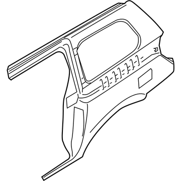 Nissan Quest Fender - 78100-ZM731