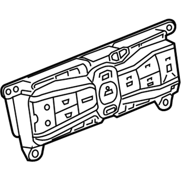 2020 Nissan Leaf A/C Switch - 27500-6WK0A