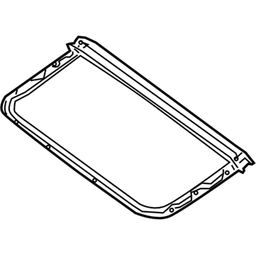 Nissan 73120-EA530 Reinforce Assy-Roof