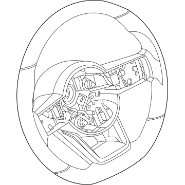 Nissan Pathfinder Steering Wheel - 48430-6TA2D