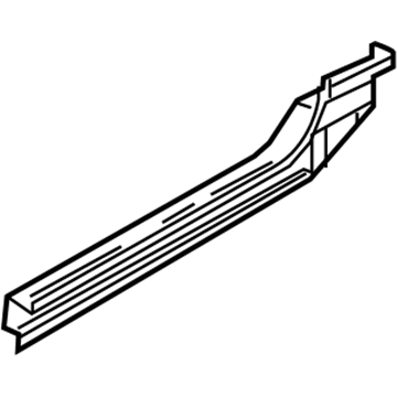 Nissan G6454-EZ2MB Extension-SILL Inner, RH