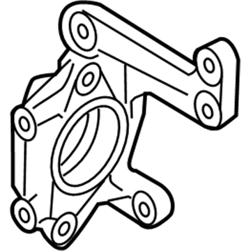 Nissan 39780-3YW0A Bracket Front Shaft