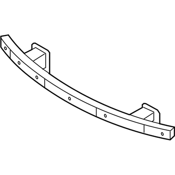 Nissan 510B1-1LA0A Member Assy-Cross,Front Bumper