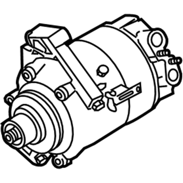 Nissan 92610-CD10B Compressor Wo Cl