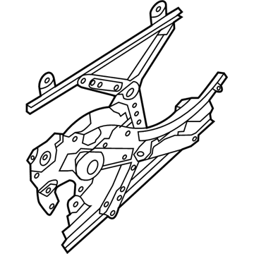 2014 Nissan Murano Window Regulator - 83720-1GR0A