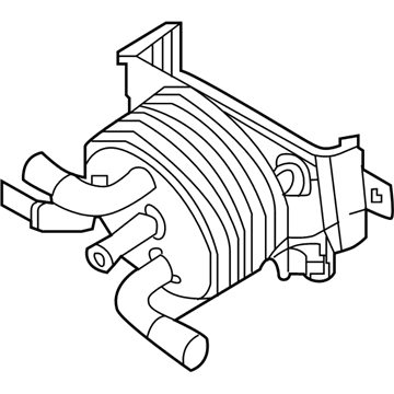 2021 Nissan Armada Transmission Oil Cooler - 21606-1LA1B