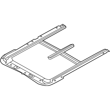 Nissan 91350-1JA2A Rail Assy-Sunroof