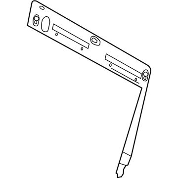 Nissan 89629-1JA0D Board Assy-C Seat Back