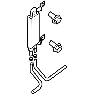 Nissan 49790-1PD0A Tube Assembly-Oil Cooler Power Steering