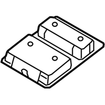 Nissan 96991-ZM90A Bin Storage-Rear Roof Console