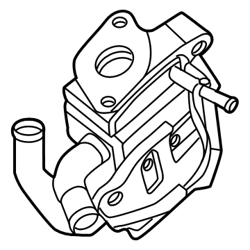 Nissan 14735-6RC0A Cooler-EGR