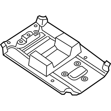 Nissan 96954-7S000 Console Assembly-Rear Lower