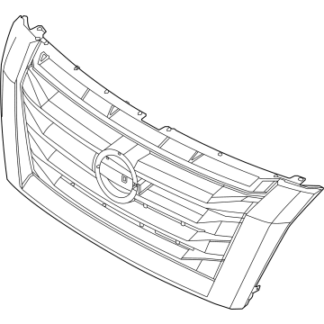 2024 Nissan Pathfinder Grille - 62310-6TA0D