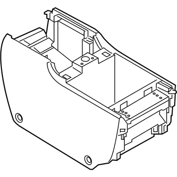 2021 Nissan Armada Center Console Base - 93733-1LA0B