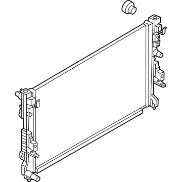 2023 Nissan ARIYA Radiator - 21410-5MP0A