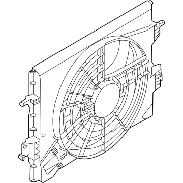 Nissan A/C Condenser Fan - 21481-5R00C