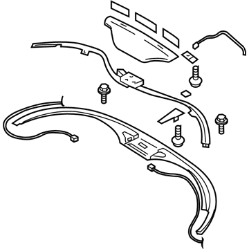 Nissan 97050-CE40A Bow-Folding Roof, 5TH