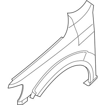 Nissan 63101-1PA0A Fender-Front,LH