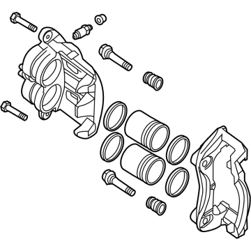 2023 Nissan Pathfinder Brake Caliper - 41001-6TA0A