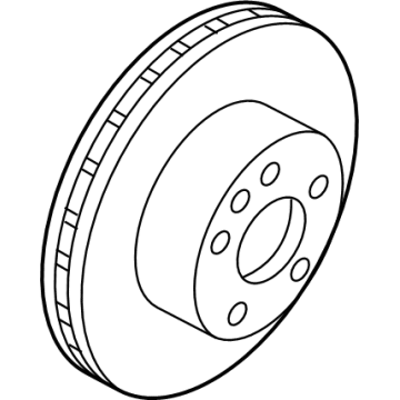 2023 Nissan Pathfinder Brake Disc - 40206-6SA0A