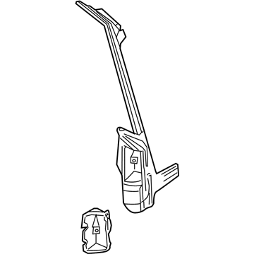 Nissan 77661-7Z030 Pillar Assembly Back Main, LH