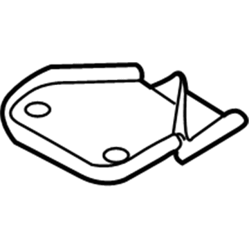 Nissan 26911-0W001 Bracket-Fog Lamp,RH