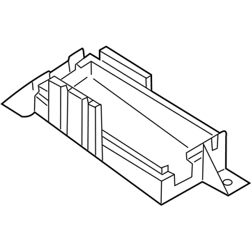 Nissan 24382-7B010 Cover-Relay Box