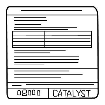 Nissan 14805-9BW0A LABEL-EMISSION CONTROL INFORMATION