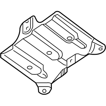 Nissan 64866-JA700 Bracket-Battery Mounting