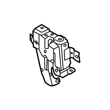 Nissan 64160-6SA0A Bracket-Battery Support