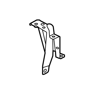 Nissan 64161-6SA0A Bracket-Battery Support