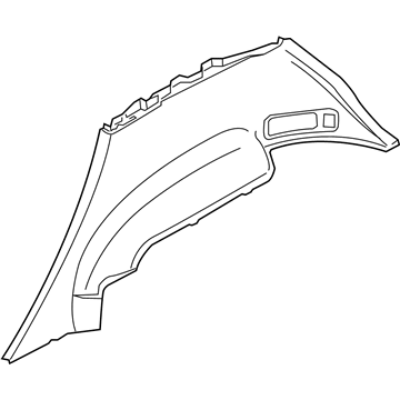 Nissan 84950-CC20C Finisher-Luggage Side,Lower RH