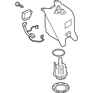 Nissan 20411-EZ40B Tank Complete-Urea