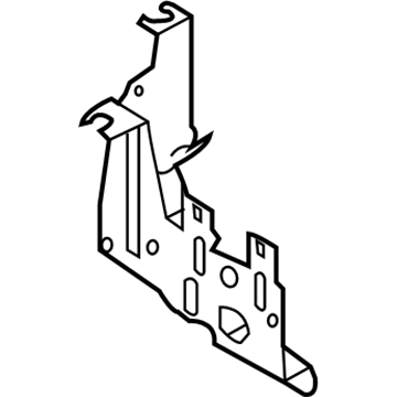 Nissan 24387-1FC0A Bracket Battery