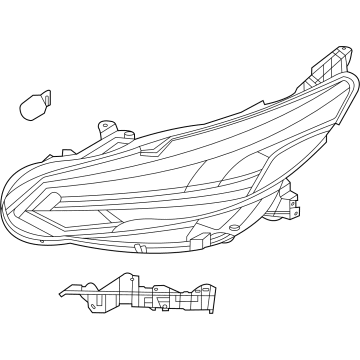 Nissan Sentra Headlight - 26060-6LY5A