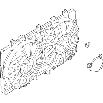 Nissan Z Radiator fan - 21481-6GP1A