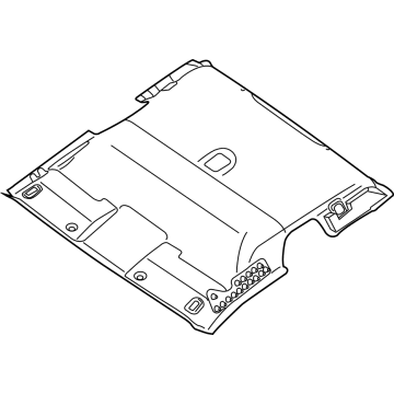 Nissan 739B0-9BW0D MODULE ASSY-ROOF TRIM