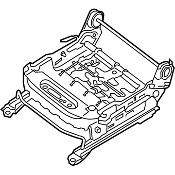 Nissan 87351-3TA6A Frame-Front Seat LH