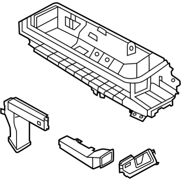 Nissan 96911-5MP5A BODY-CONSOLE